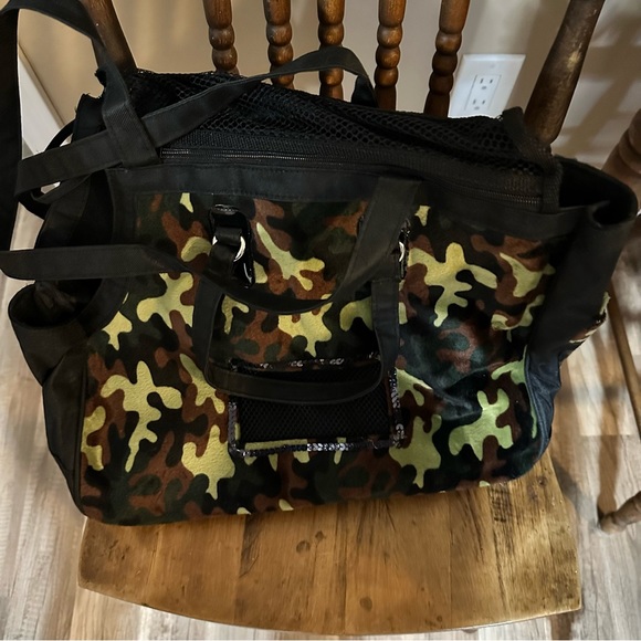 Animal print pet carrier - Picture 2 of 9